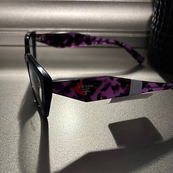 Prada Blue Cat-Eye Glasses - Picture 2 of 5